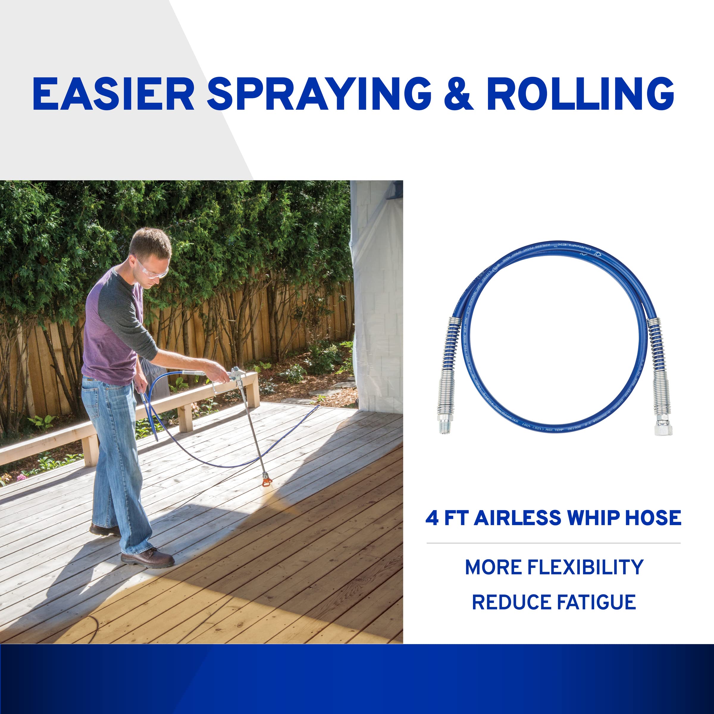 Graco 247338 3/16" Hose Whip, 4' - Image 3