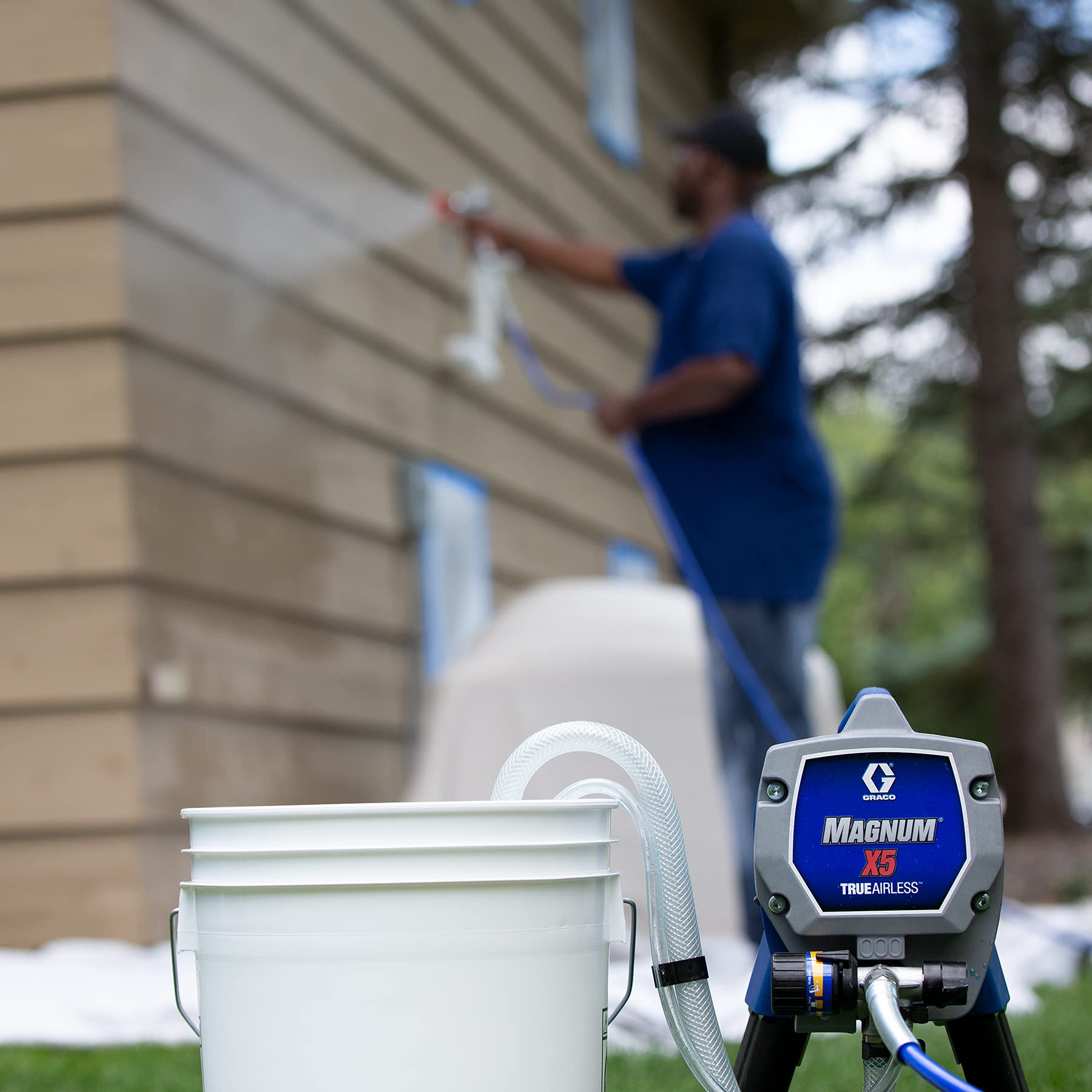 Graco Magnum 262800 X5 Stand Airless Paint Sprayer, Blue - Image 13
