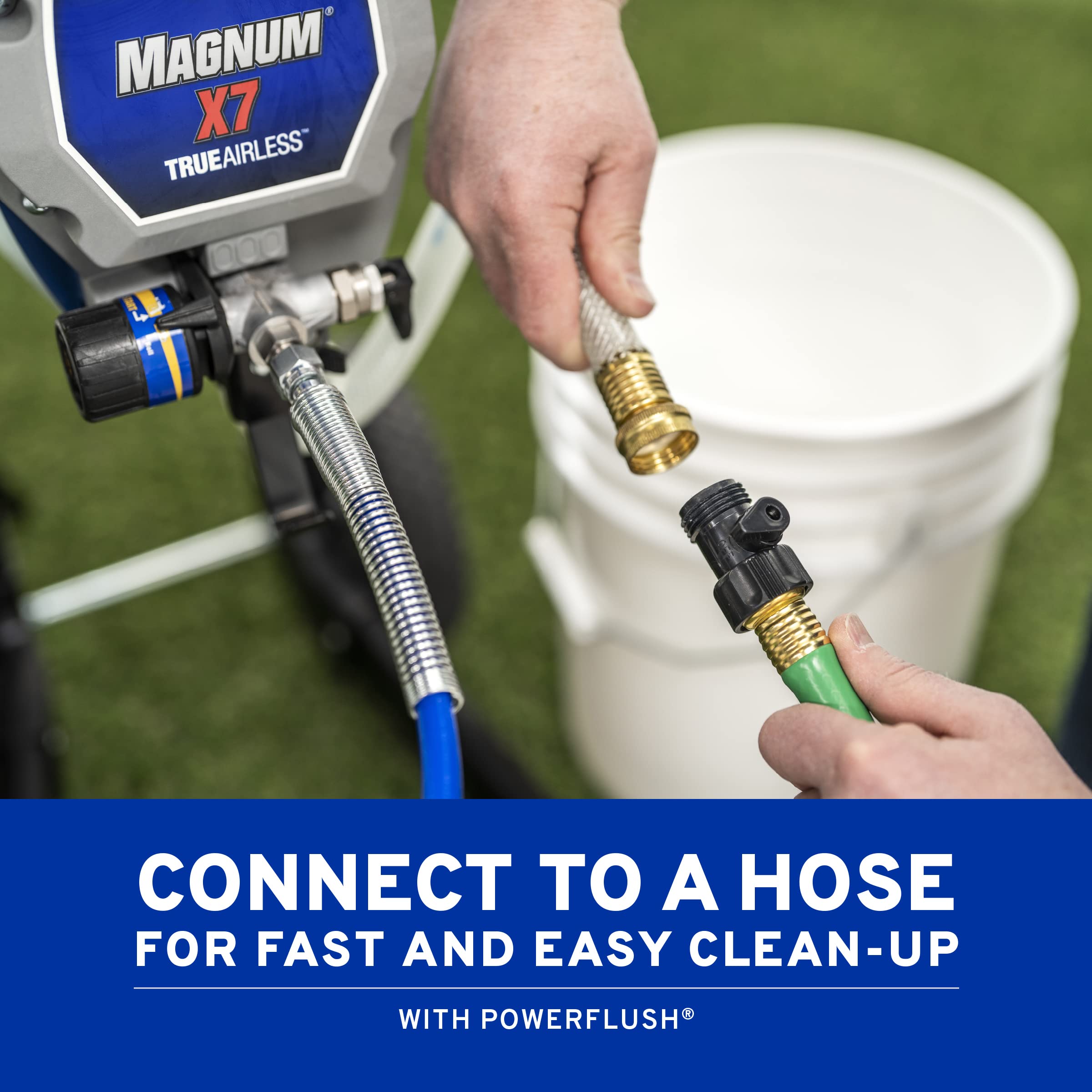 Graco Magnum 262805 X7 Cart Airless Paint Sprayer, Gray - Image 9